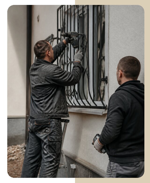 Установка наружных решеток в Ирбите от 5387 р. | ДвериЛегко-Рбт